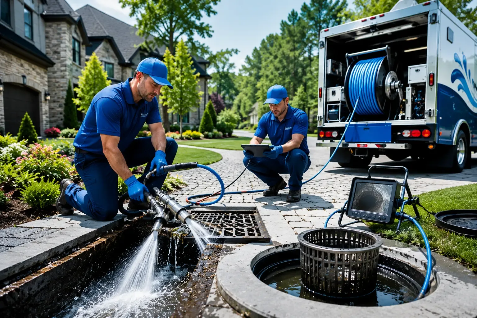 Local outdoor drain cleaning professionals in Auburn, KS